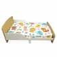 Продукт GINGER HOME - Детско Дървено Легло със Защита и Подматрачна Рамка 140/70 см - 10 - BG Hlapeta