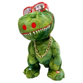 RTOYS - Танцуващ, пеещ и повтарящ думи крокодил, 33 см