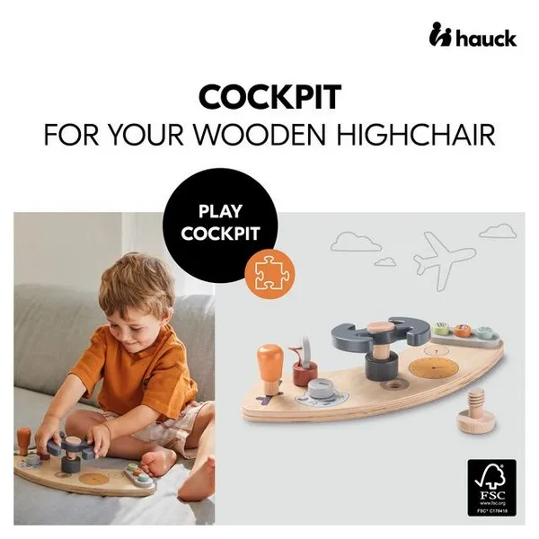 Продукт Hauck Cockpit - Дървена играчка - 0 - BG Hlapeta