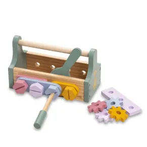 Hauck Learn to Repair - Дървени детски инструменти в кутия