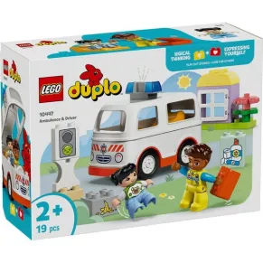 LEGO DUPLO Линейка и шофьор - Конструктор