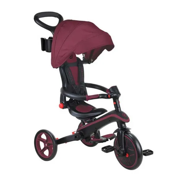 Продукт GLOBBER EXPLORER TRIKE FOLDABLE - Сгъваема детска триколка 4 в 1 - 0 - BG Hlapeta