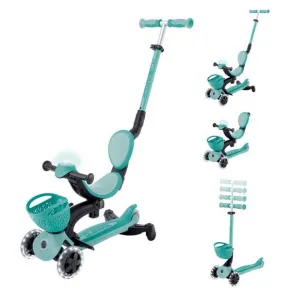 GLOBBER BABY LEARN FLASH LIGHTS - Тротинетка 5 в 1 360