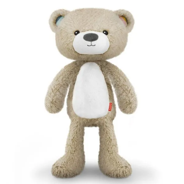 ZAZU Brody - Музикално светещо плюшено мече, треньор на съня, със сензор за плач