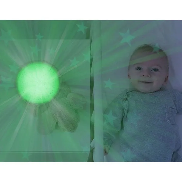 Продукт ZAZU Зайчето Ruby - Музикален прожектор за бебе, със звук на сърцебиене, със сензор за плач - 0 - BG Hlapeta