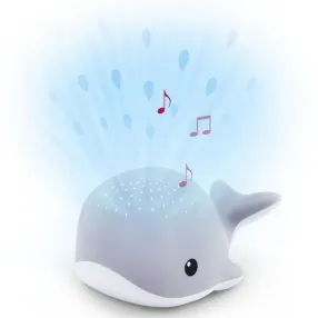 ZAZU Wally the whale - Музикален прожектор за бебе, със сензор за плач
