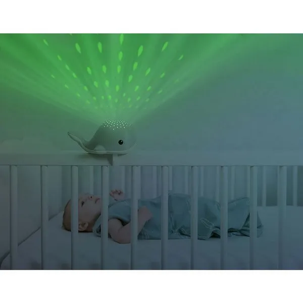 Продукт ZAZU Wally the whale - Музикален прожектор за бебе, със сензор за плач - 0 - BG Hlapeta