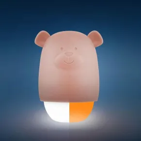 ZAZU Мечето Benny - Детска нощна лампа, автоматично включване/изключване