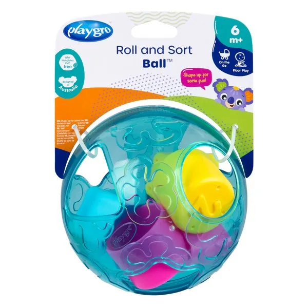 Продукт PLAYGRO - ТОПКА И СОРТЕР 2В1 6М+ - 0 - BG Hlapeta