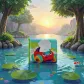Продукт PLAYGRO - КНИЖКА ЗА БАНЯ С МАГИЧЕСКО ОЦВЕТЯВАНЕ ВЪВ ВОДА 6М+ - 16 - BG Hlapeta