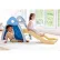 Hape - Дървен комплект, 4 в 1 Комплект за катерене и пързаляне, 176.28 x 52.5 x 79.25 см 6