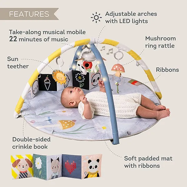 Продукт Taf Toys - Музикална активна гимнастика, С LED светлини - 0 - BG Hlapeta