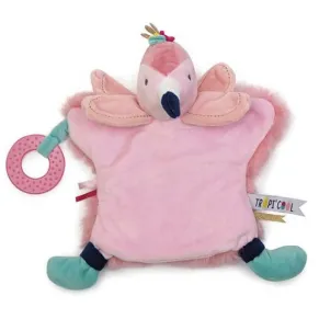 Eurekakids Фламинго - Плюшена играчка за гушкане, 25 см