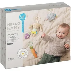 Taf Toys Джени, Спайк и Морковът - Комплект интерактивни плюшени играчки, 3 броя