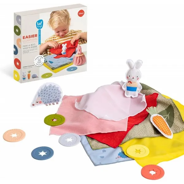 Taf Toys Какво има вътре - Сензорна игра, 15 части