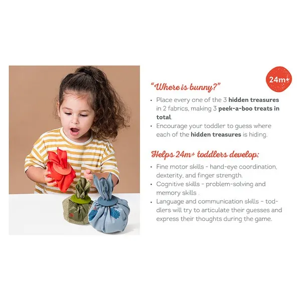 Продукт Taf Toys Какво има вътре - Сензорна игра, 15 части - 0 - BG Hlapeta