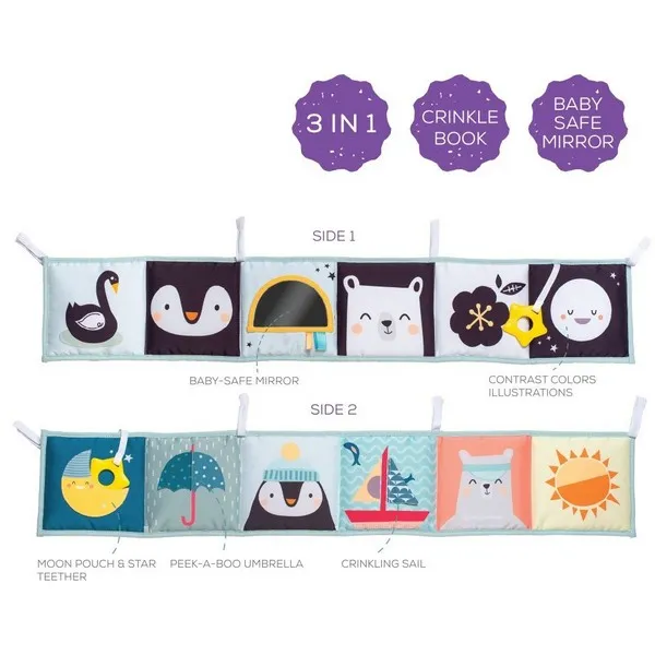 Taf Toys Северен полюс - Детска книжка с активности