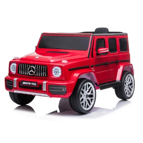 Продукт Акумулаторен Джип Mercedes AMG G63 с ЛИТИЕВО-ЙОННА батерия , с меки гуми и кожена седалка - 0 - BG Hlapeta