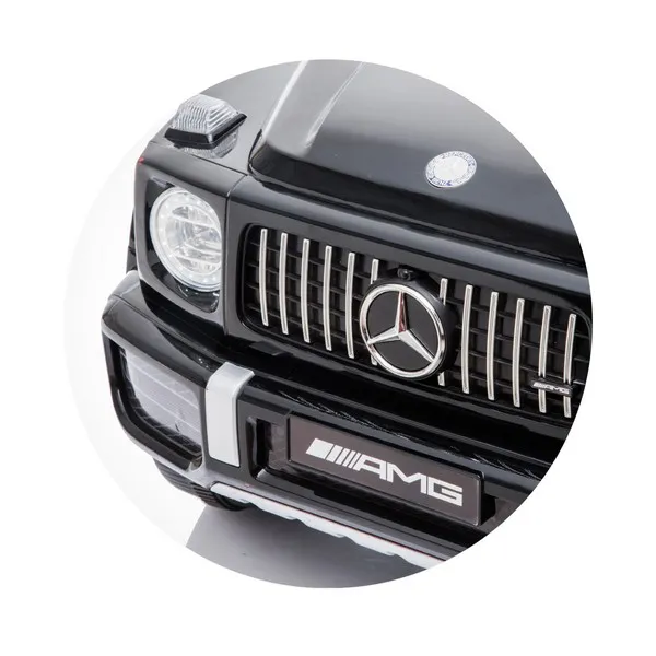 Продукт Акумулаторен Джип Mercedes AMG G63 с ЛИТИЕВО-ЙОННА батерия , с меки гуми и кожена седалка - 0 - BG Hlapeta