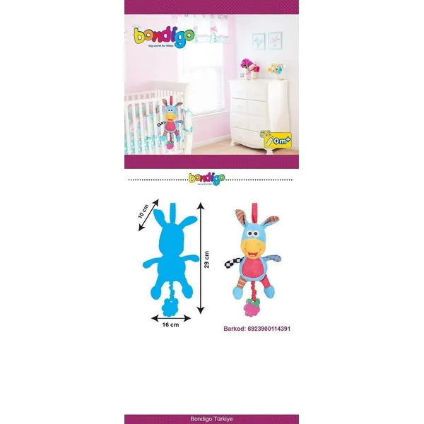 Продукт Bondigo - Музикална играчка гризалка - 0 - BG Hlapeta