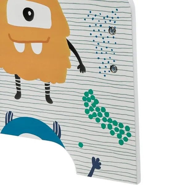 Продукт Ginger home MONSTER - Детско Легло 140x70 см, Дървено, със Защита от Падане, За Деца 18+ месеца - 0 - BG Hlapeta