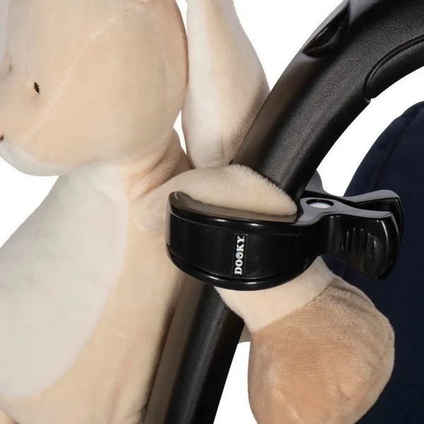 Продукт Dooky - Комплект щипки за бебешка количка, черни, 3бр. - 0 - BG Hlapeta