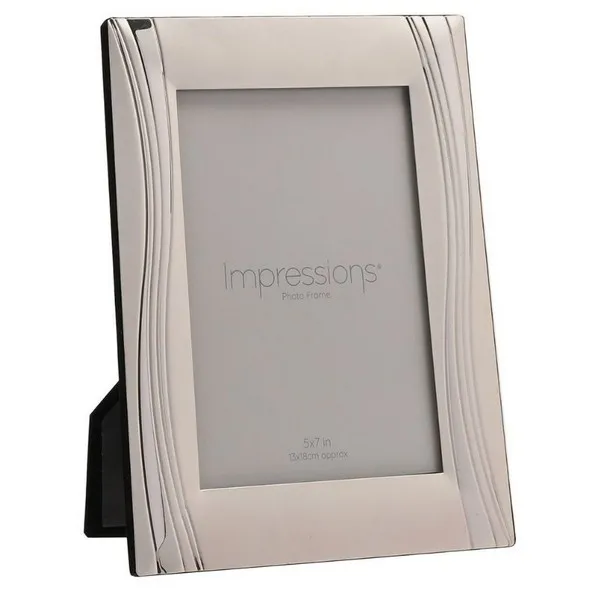 Widdop Bingham - Рамка за снимки, сатенено посребрена