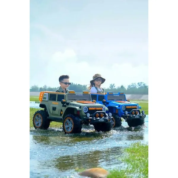 Продукт Детски акумулаторен джип 12V, 4x4, LED светлини - 0 - BG Hlapeta