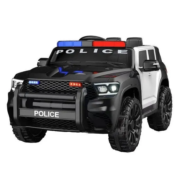 Продукт Акумулаторен полицейски джип 12V с музика и светлини - 0 - BG Hlapeta