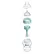 Tommee Tippee - Шише за хранене Advanced Anti-Colic 0м+ 260 мл. Синьо