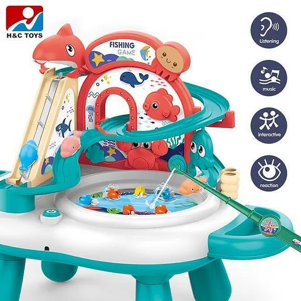 Продукт Fishing game - Интерактивна риболовна игра с масичка и писта - 0 - BG Hlapeta