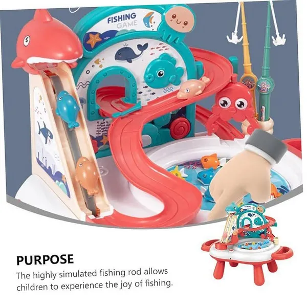 Продукт Fishing game - Интерактивна риболовна игра с масичка и писта - 0 - BG Hlapeta