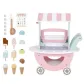 Продукт Jolly Toy - Дървена количка за сладолед с аксесоари - 3 - BG Hlapeta