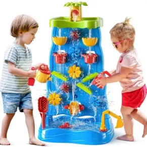 Jolly Toy - Водопад и водна стена за игра с пясъчни играчки 2в1 