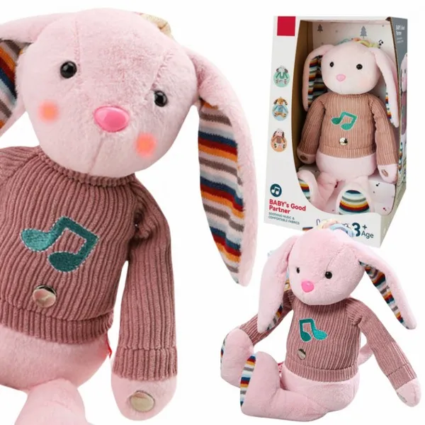 Продукт Jolly Toy - Интерактивно пухкаво зайче със звук и светлини - 0 - BG Hlapeta