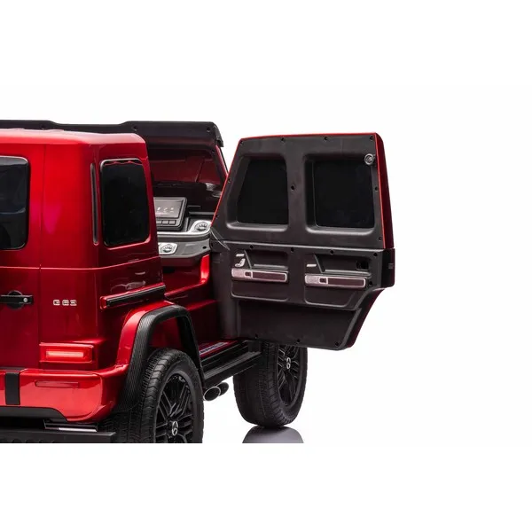 Продукт Акумулаторен джип Mercedes G63 4x4 24V с меки гуми и кожена седалка - 0 - BG Hlapeta