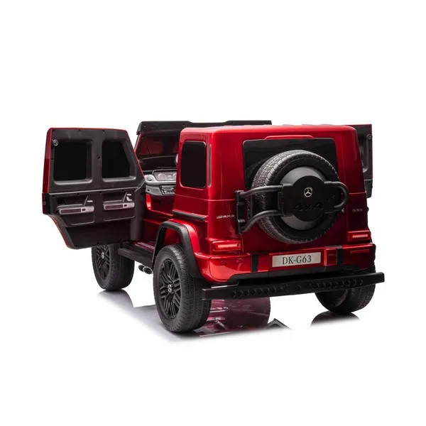 Продукт Акумулаторен джип Mercedes G63 4x4 24V с меки гуми и кожена седалка - 0 - BG Hlapeta