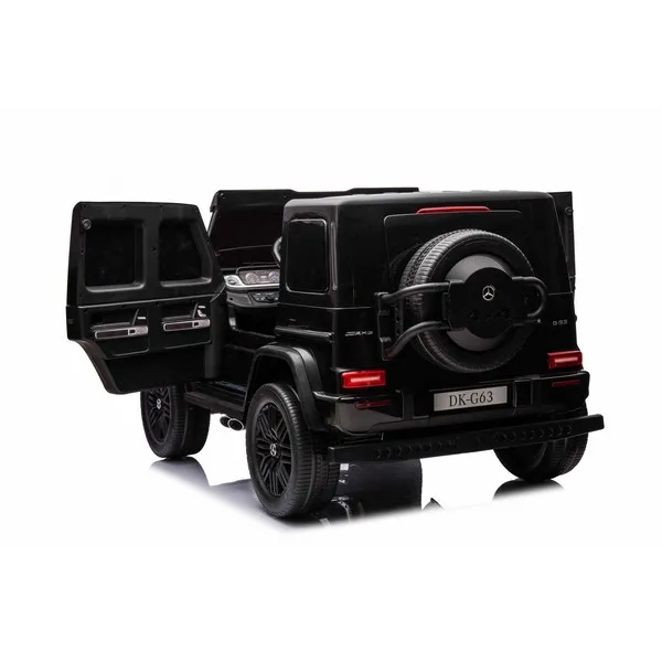 Продукт Акумулаторен джип Mercedes G63 4x4 24V с меки гуми и кожена седалка - 0 - BG Hlapeta