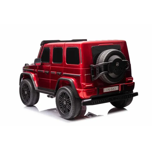 Продукт Акумулаторен джип Mercedes G63 4x4 24V с меки гуми и кожена седалка - 0 - BG Hlapeta
