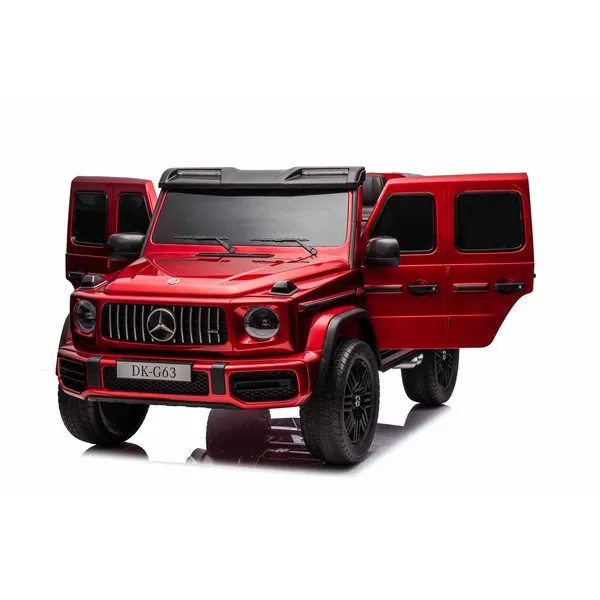 Продукт Акумулаторен джип Mercedes G63 4x4 24V с меки гуми и кожена седалка - 0 - BG Hlapeta