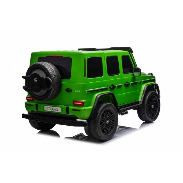 Продукт Акумулаторен джип Mercedes G63 4x4 24V с меки гуми и кожена седалка - 0 - BG Hlapeta