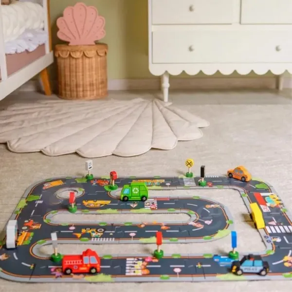 Продукт Jolly Toy Градски път - Детски пъзел, 21 части - 0 - BG Hlapeta