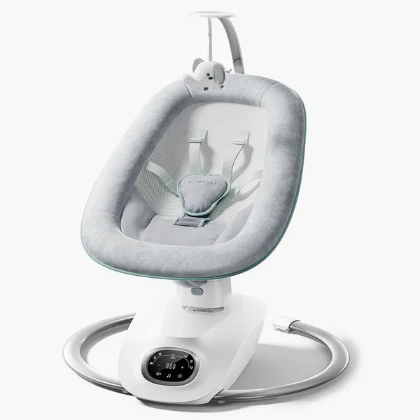 Momcozy CocoSway, 3D-Motion - Бебешка люлка, с музика, с дистанционно управление