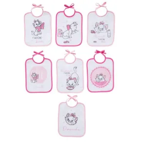 BabyCalin Marie - Комплект лигавници 0+ Месеца, 7 броя