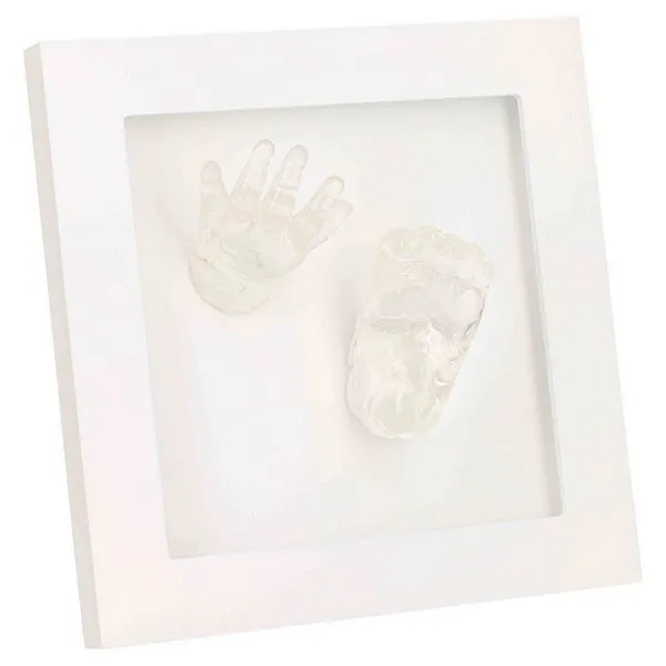 Продукт Dooky Crystal Memories Deluxe - 3D oтпечатък за бебе за ръчичка и краче, с рамка - 0 - BG Hlapeta