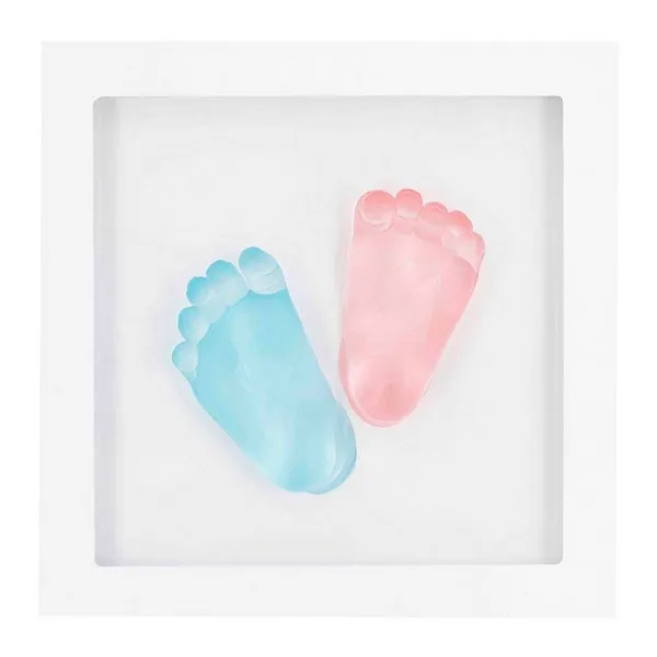 Продукт Dooky Crystal Memories Deluxe - 3D oтпечатък за бебе за ръчичка и краче, с рамка - 0 - BG Hlapeta