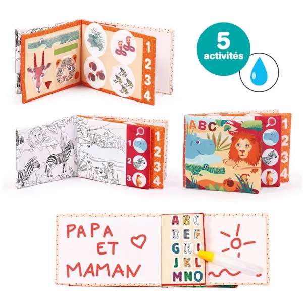 Ludi - Образователна магическа книжка с букви и цифри