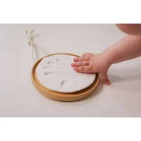 Petite ARTichaut - Дървен медальон за бебешки отпечатък