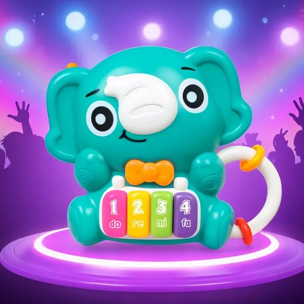 Продукт PLAYGRO - Пиано със светлина и звуци, активна играчка 9М+ - 0 - BG Hlapeta