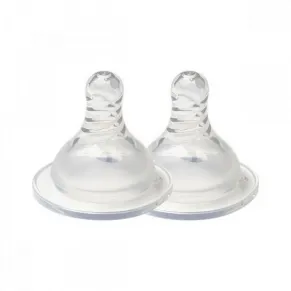 Elodie - 2 бр. Силиконови биберони за бутилка 0+ месеца